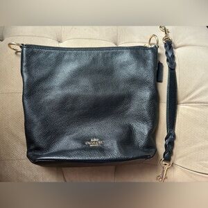Coach Abby Duffle Pebbled Leather Purse